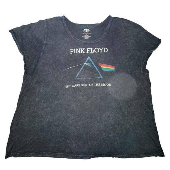 Pink Floyd T-Shirt Dark Side Of The Moon Mens 4XL Grey Short Sleeve‎ Graphic - Picture 1 of 7